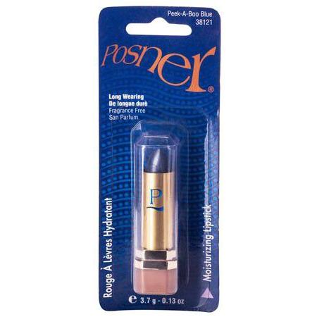 Posner Health & Beauty Posner Lip Peek Aboo Blue :38121 Posner Moisturizing Lipstick 3.7 g