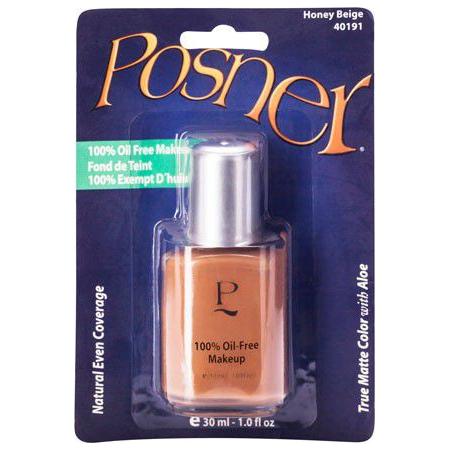 Posner Health & Beauty Posner Liq Mu O.Free Copper Sand.:40192 Posner 100% Oil Free Makeup 30 ml