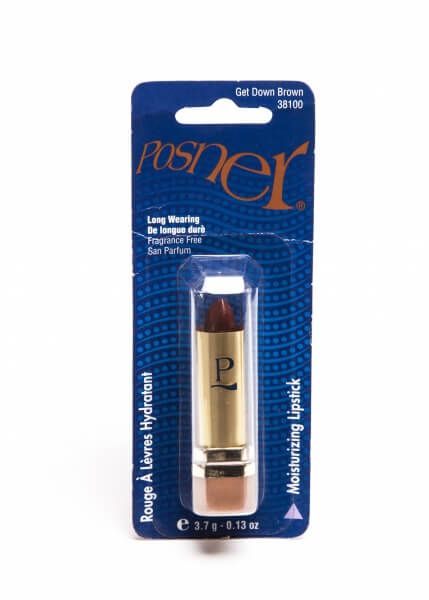 Posner Posner Lip Get Down Brown :38100 Posner Moisturizing Lipstick 3.7 g