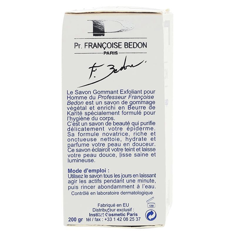 Pr.Francoise Bedon Scrubbing Exfoliating Soap Shea Butter for Man 200g | gtworld.be 