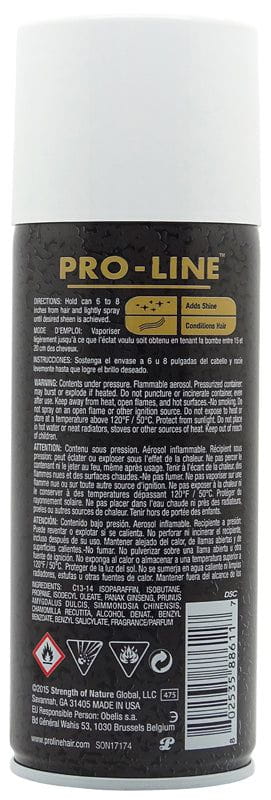 Pro-Line Oil Sheen Hair Spray 295ml | gtworld.be 