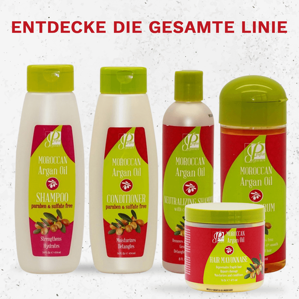 Marokkanisches Arganöl Shampoo Paraben & Sulfat frei 414ml | gtworld.be 