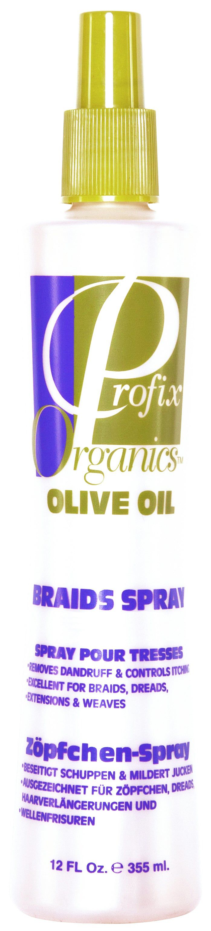 Profix Profix Organics Olive Oil Braids Spray 355ml