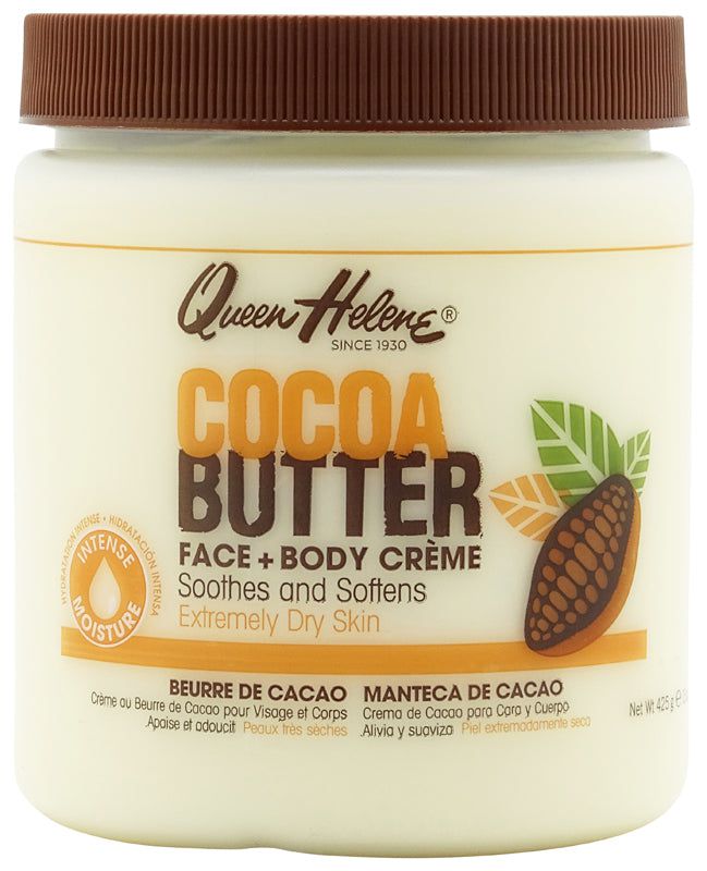 Queen Helene Cocoa Butter Face +Body Creme 443ml | gtworld.be 