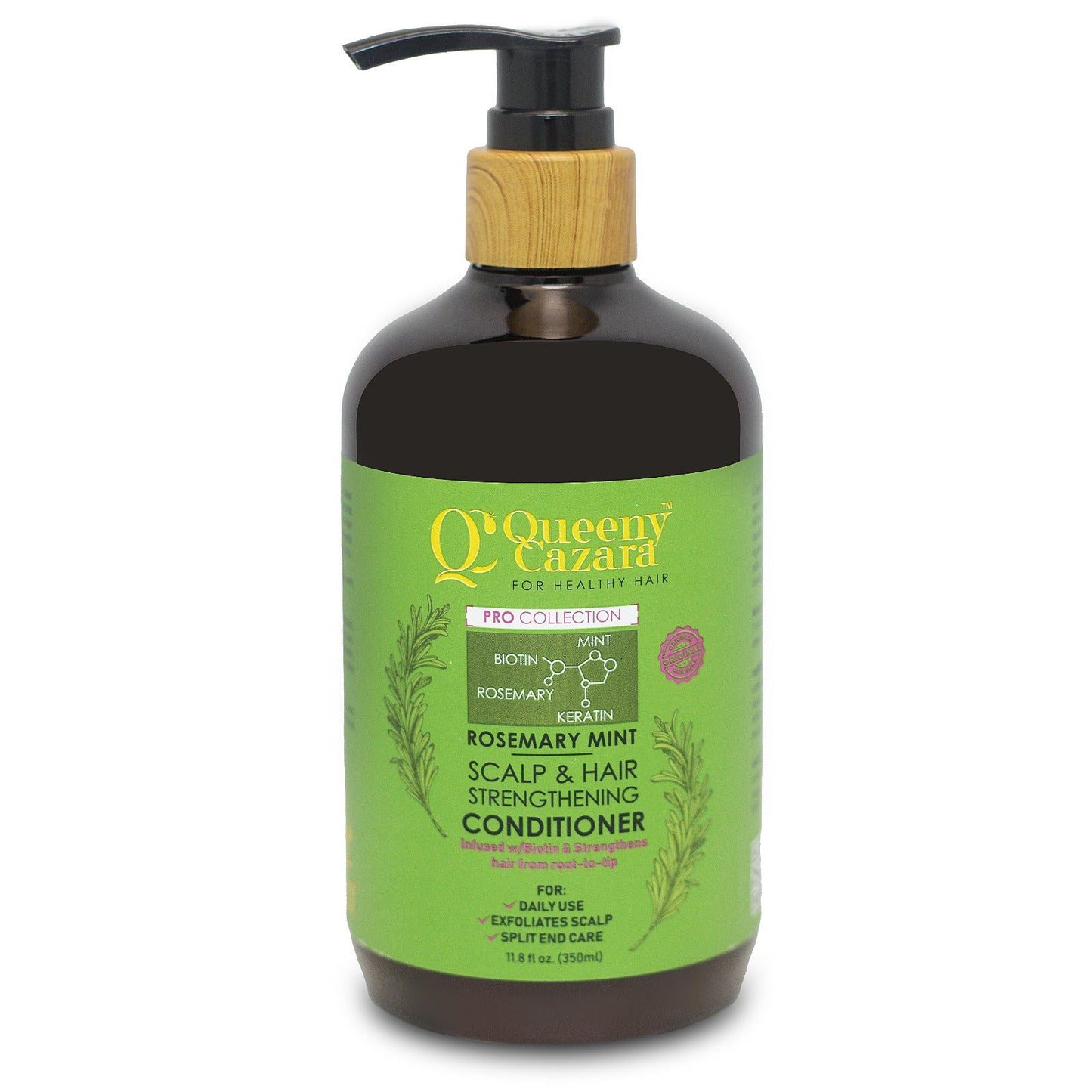 Queeny Cazara Health & Beauty Queeny Cazara Rosemary Mint Sclap & Hair Strengthning Conditioner 350ml