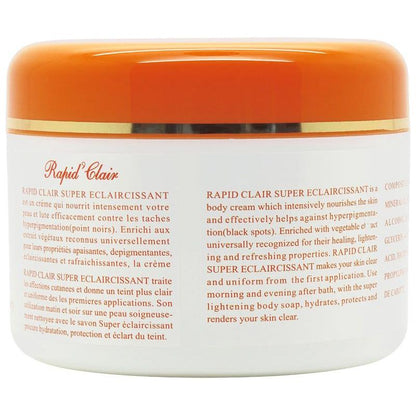 Rapid Clair Health & Beauty Rapid Clair Crème Corps Formule Avancée 500ml GT World of Beauty