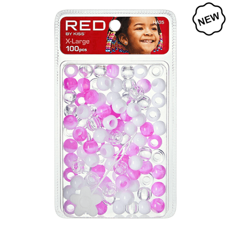 Red By Kiss Regular Hair Beads 200pcs | gtworld.be 