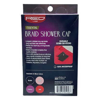 Red by Kiss Health & Beauty Red By Kiss Essential Shower Caps