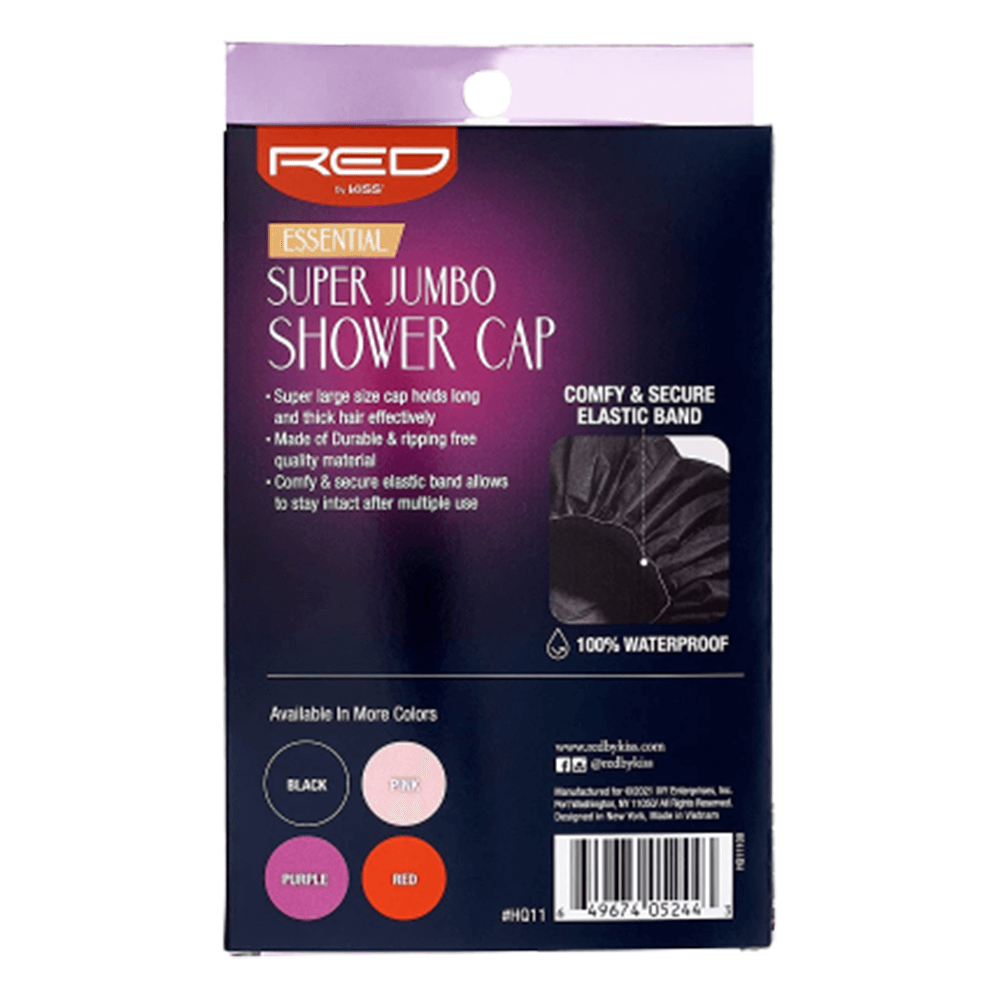 Red by Kiss Health & Beauty Red By Kiss Essential Shower Caps