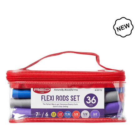 Red by Kiss Health & Beauty Red By Kiss Flexi Rods 7""Sets 36pcs(6pcs/ea) Red By Kiss Flexi Rods