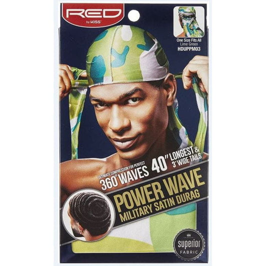 Red by Kiss Health & Beauty RED By Kiss: Power Wave Military Durag - Lime