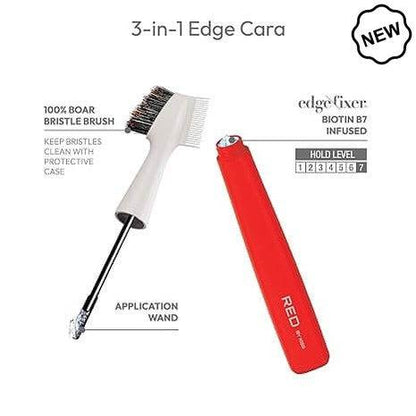 Red By Kiss Edge Cara Edge Brusher + Edge Fixer | gtworld.be 