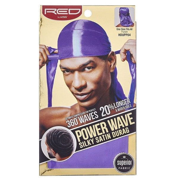 Red By Kiss Power Wave Silky Satin Durag _ Superior Fabric | gtworld.be 