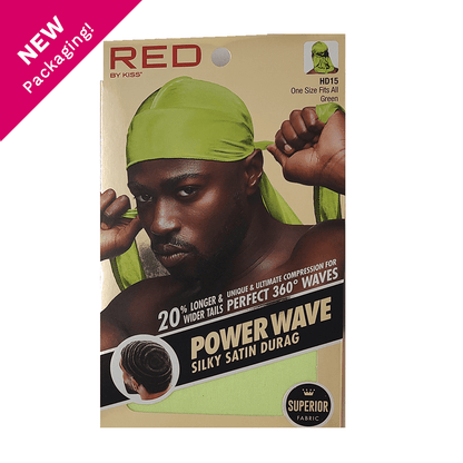 Red By Kiss Power Wave Silky Satin Durag _ Superior Fabric | gtworld.be 