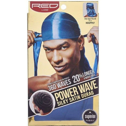 Red By Kiss Power Wave Silky Satin Durag _ Superior Fabric | gtworld.be 