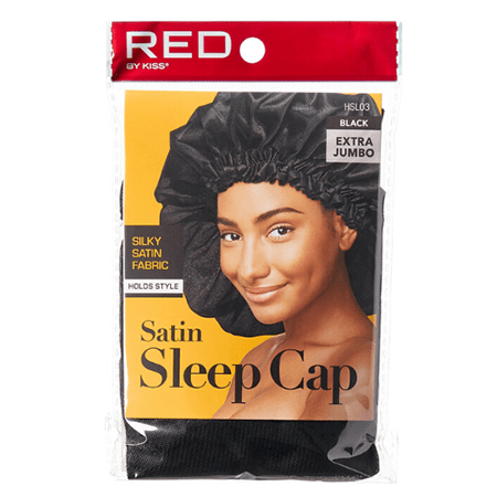 Red by Kiss Red By Kiss Satin Sleep Cap Black Extra Jumbo