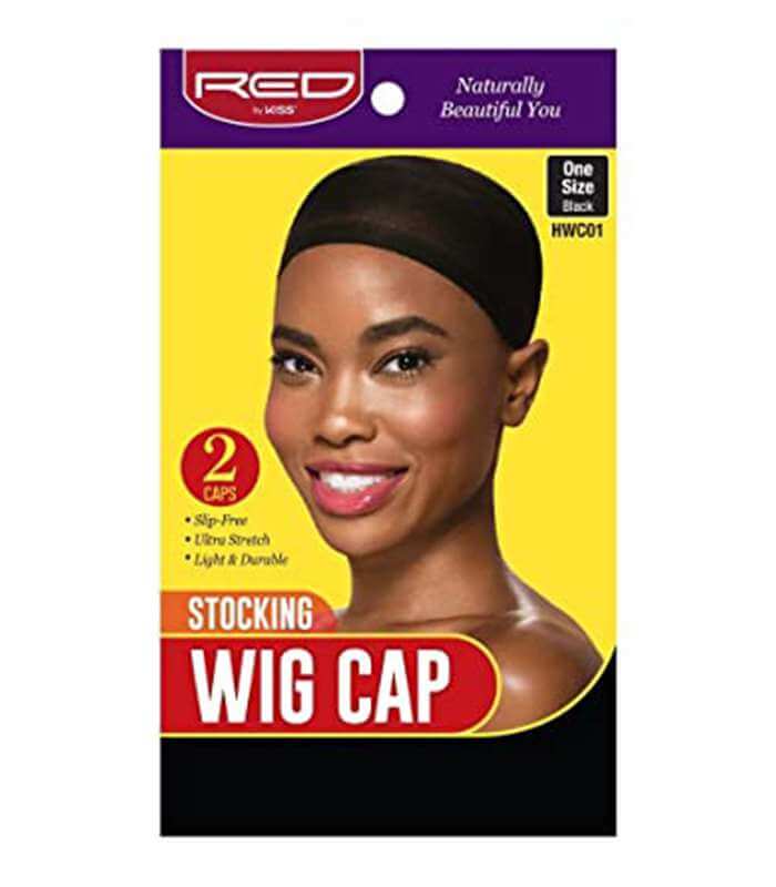 Red by Kiss Red by Kiss Stocking Wig Cap 2pc - Black (HWC01)