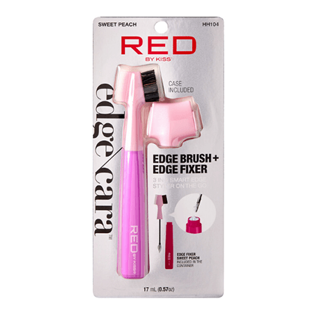 Red by Kiss Sweet Peach Red By Kiss Edge Cara Edge Brusher + Edge Fixer