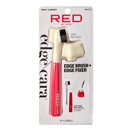 Red by Kiss Very Cherry Red By Kiss Edge Cara Edge Brusher + Edge Fixer