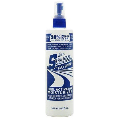 S Curl Health & Beauty 12 oz S-Curl – Activateur Hydratant “No Drip” (12/16/24/32 oz)