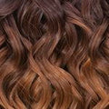 Sensationnel Braun-Kupferbraun Mix Ombre #DXT667 Sensationnel Kanubia Natural Wavy Weaving 18" 20" 22" (Éasy5) Cheveux synthétiques