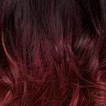 Sensationnel Health & Beauty Dunkelbraun-Burgundy Mix Ombre #DXR991 Sensationnel Instant Weave Sicily Wig Synthetic Hair