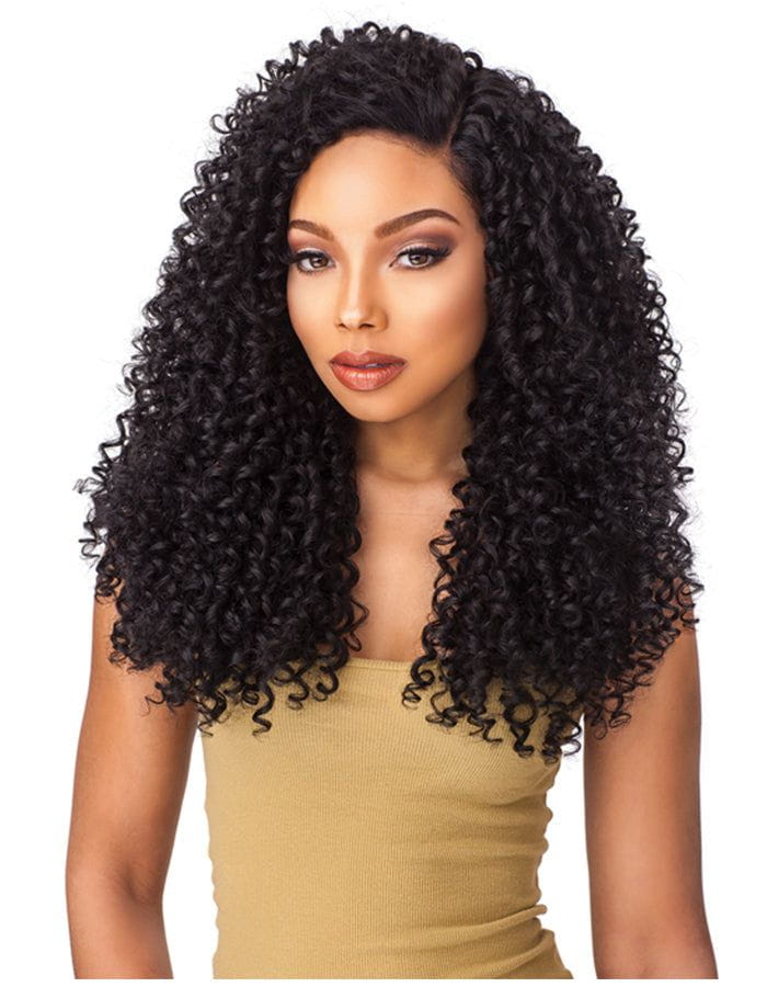 Sensationnel Sensationnel Custom Lace Wig Boutique Bundles 6" Part Kinky Curly Synthetic Hair