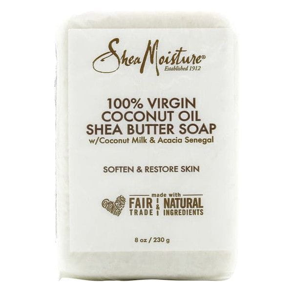 Shea Moisture Health & Beauty Shea Moisture 100% Virgin Coconut Oil Shea Butter Soap 230g