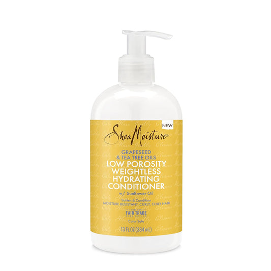 Shea Moisture Health & Beauty Shea Moisture - Après-shampoing léger pour peaux peu poreuses, 13oz