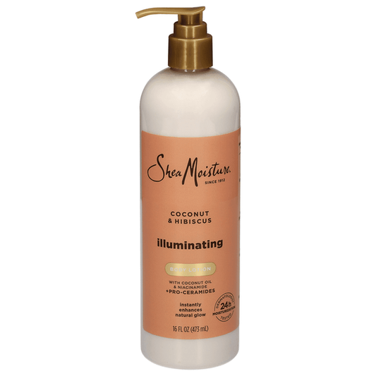 Shea Moisture Health & Beauty Shea Moisture Coconut & Hibiscus Illuminating Body lotion 16oz