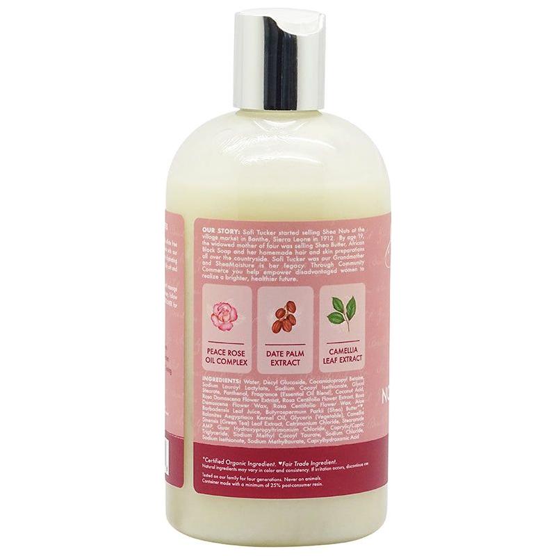 Shea Moisture Health & Beauty Shea Moisture Peace Rose Oil Complex Nourish & Silken Shampoo 384ml