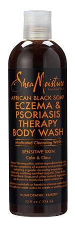 Shea Moisture African Black Soap Eczema & Psoriasis Therapy Body Wash 354ml | gtworld.be 