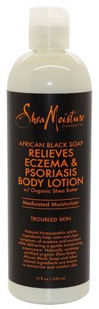 Shea Moisture African Black Soap Relieves Eczema & Psoriasis Body Lotion 355ml | gtworld.be 