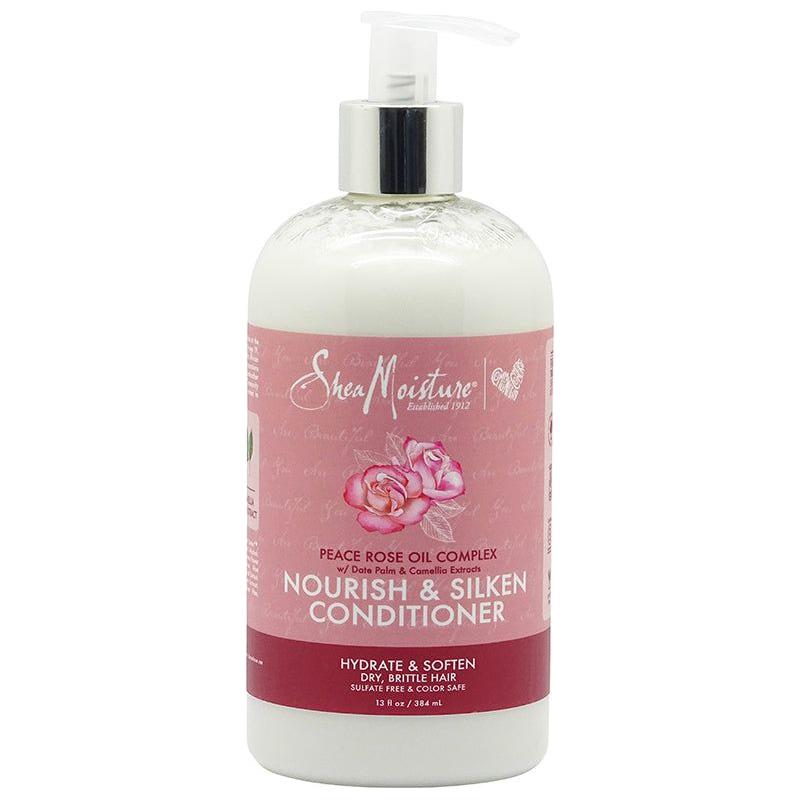 Shea Moisture Peace Rose Oil Complex Nourish & Silken Conditioner 384ml