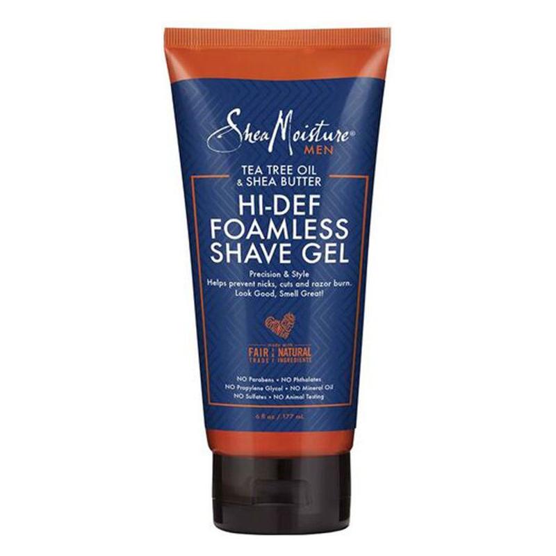 Shea Moisture Tea Tree Oil & Shea Butter Hi-Def Foamless Shave Gel 177ml