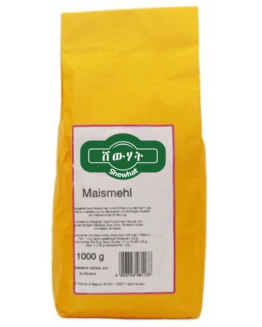 Shewhat Health & Beauty Corn flour yellow 1kg