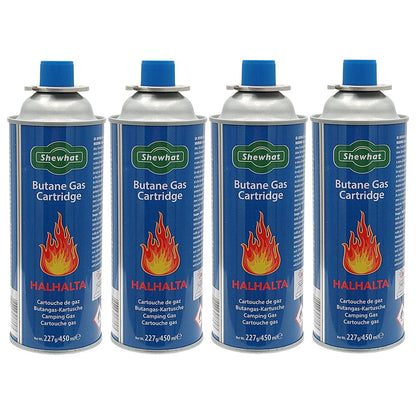 Shewhat Health & Beauty Dreamfix HalHalta Butane Gas Cartridge 4 pcs Pack x 220g
