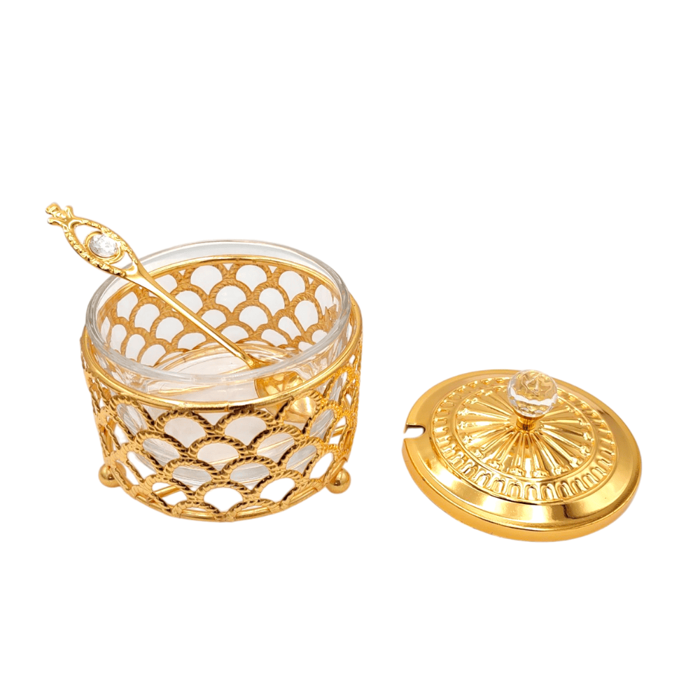 Shewhat Health & Beauty Shewhat 5pcs Rekebot Set Oval 1 (Gold & Silver)