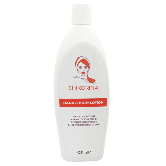 Shikorina Hand & Body Lotion 425ml + Free Gift 50 ml Bottle | gtworld.be 