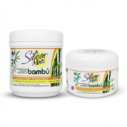 Silicon Mix Health & Beauty Silicon Mix – Soin capillaire au bambou 450g/225g