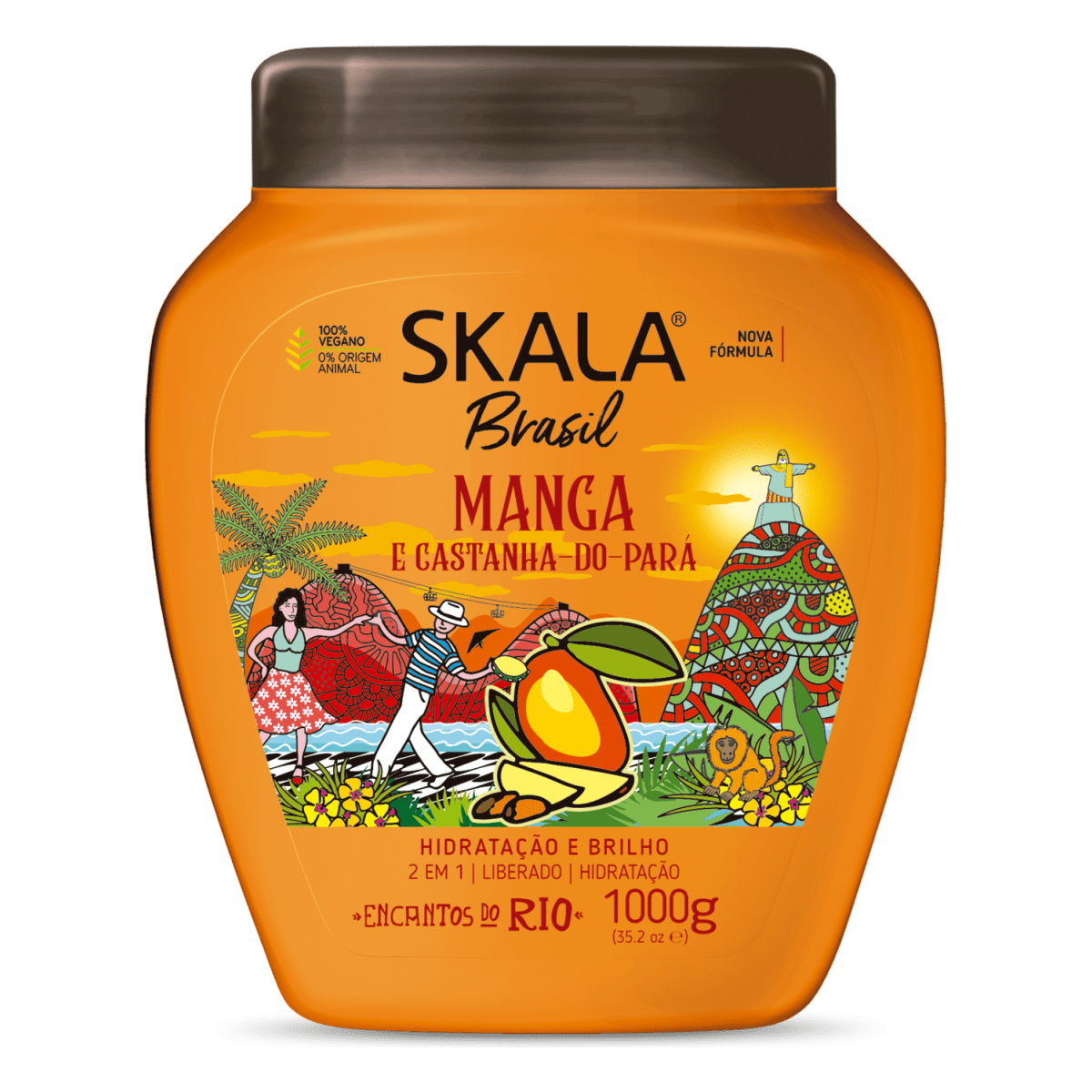 Skala Health & Beauty Skala Crema Acondicionadora Mango Y Nuez De Brasil 1000g