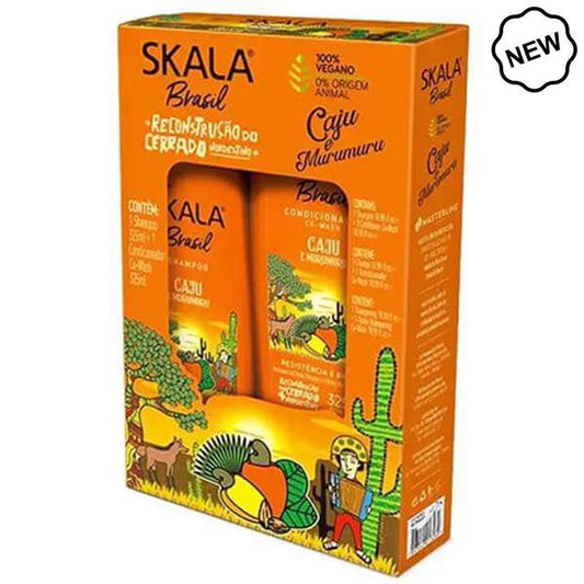 Skala Brasil Kit Caju E Murumuru Caju Murumuru Shampoo + Conditioner 650ml | gtworld.be 