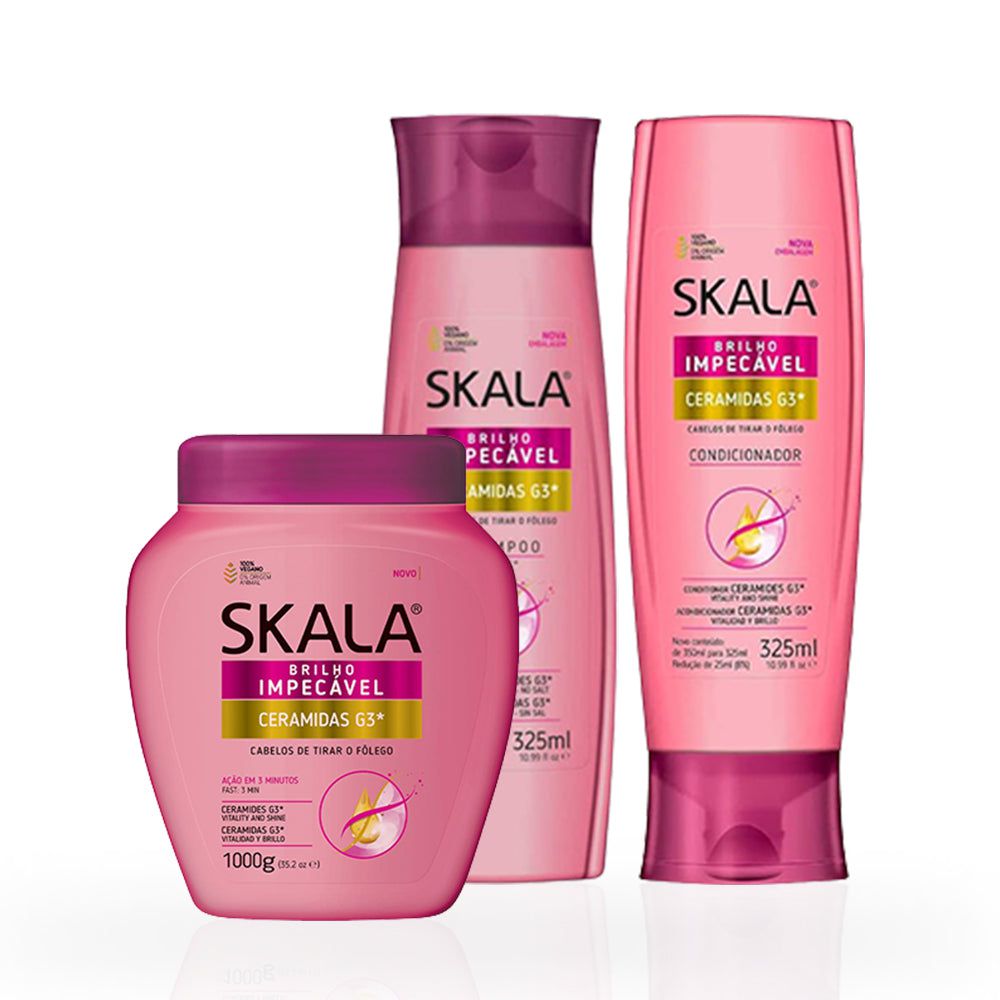 Skala Skala Hair Ceramidas Moisture Retention bundle