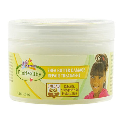 sofn'free Sofn' Free GroHealthy Shea Butter Repair Treatment For Relaxed and Natural Hair 250g