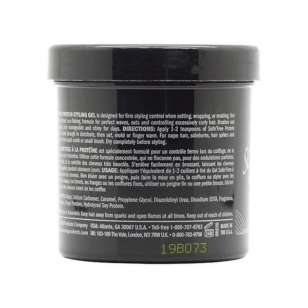 sofn'free Sofn'free Non Flaking Protein Styling Gel Black 177ml