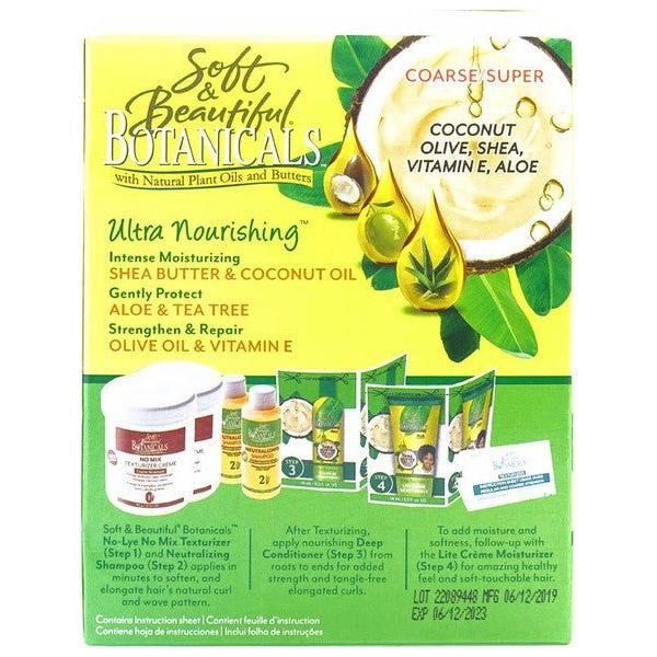 Soft & Beautiful Health & Beauty Soft and Beautiful Botanicals No Mix Texturizer Coarse, 2 Applications