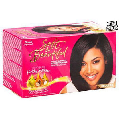 Soft & Beautiful Health & Beauty Soft and Beautiful No Lye Ultimate Conditioning Relaxer System Regular