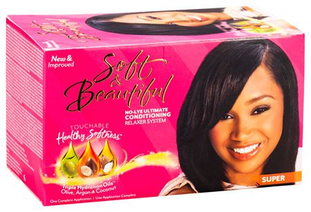 Soft & Beautiful Soft and Beautiful No Lye Ultimate Conditiomig Relaxer System Super