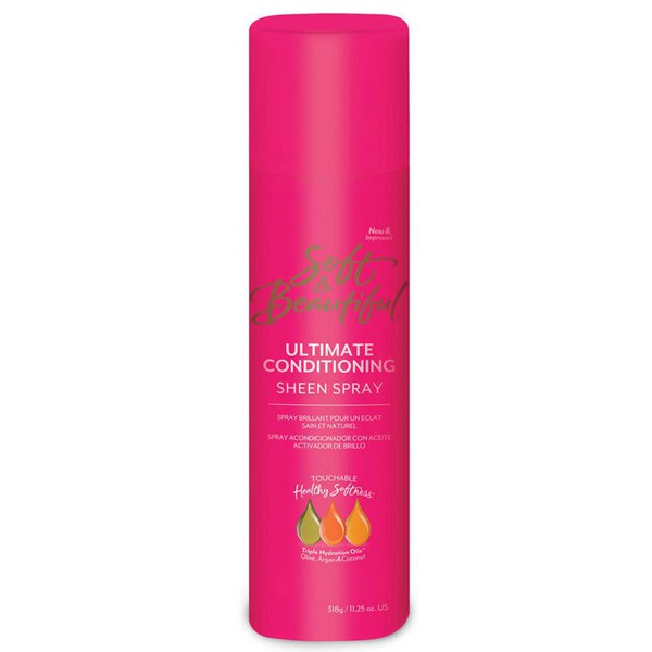 Soft and Beautiful Oil Sheen Conditioning Spray 333ml | gtworld.be 