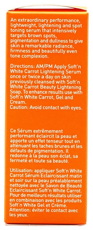 Soft'n White Soft & White Swiss Carrot Toning Serum 30 ml